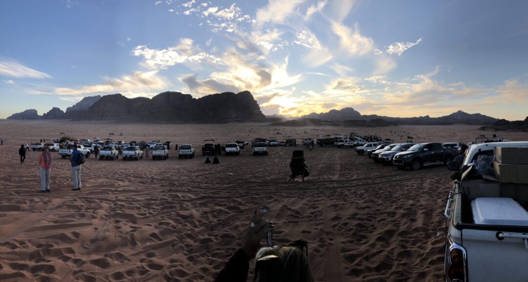 Atardecer en Wedi Rum