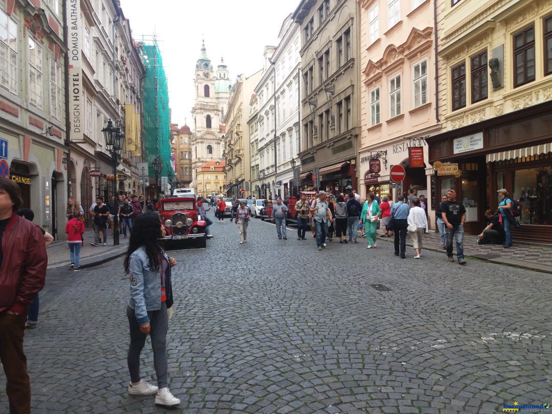 Caminata por las calles de Frankfurt