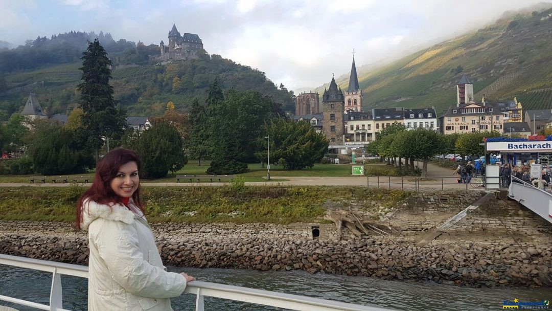 Castillos en las riveras del Rhin