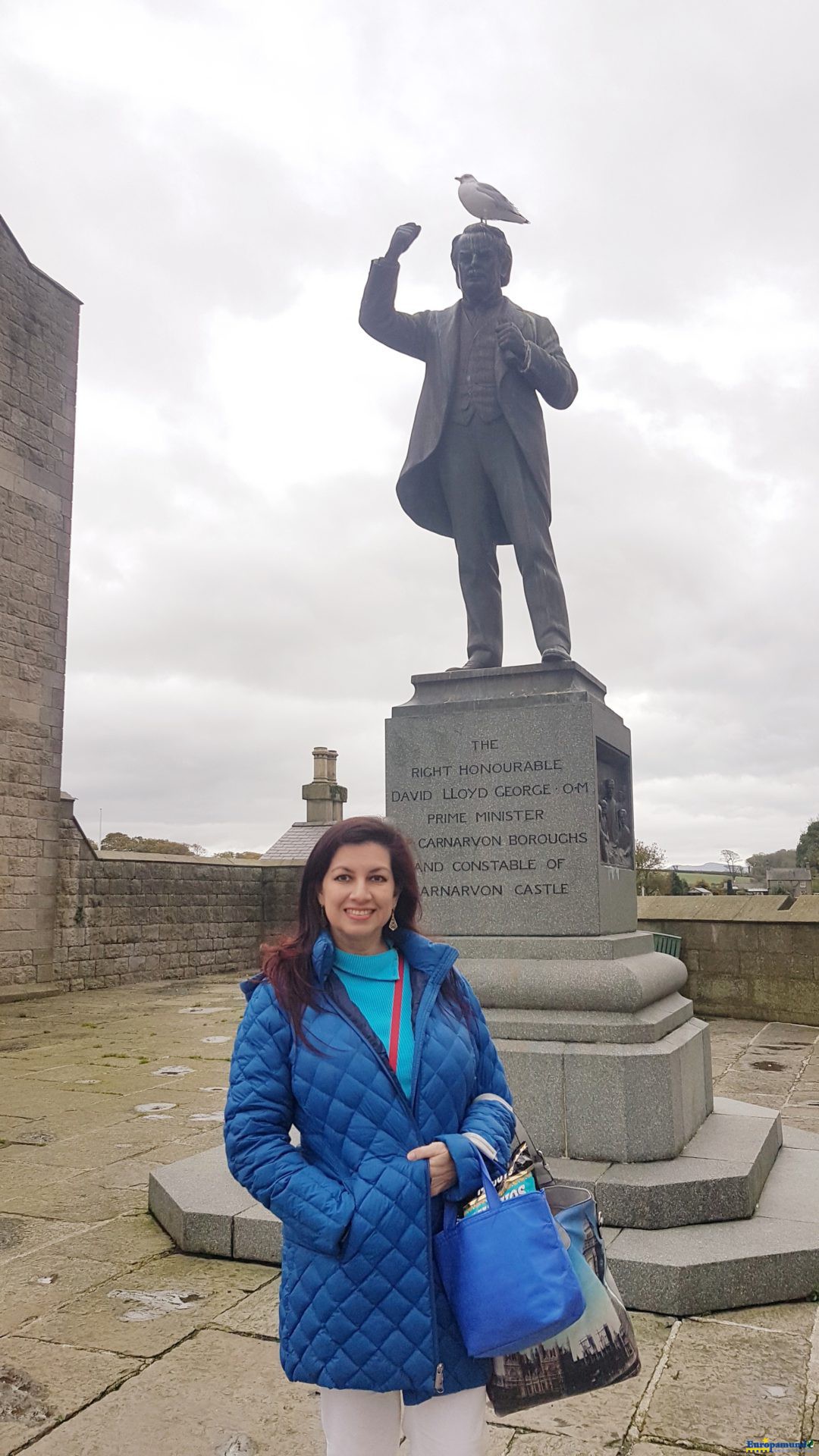 monumento a Sir Lloyd George.