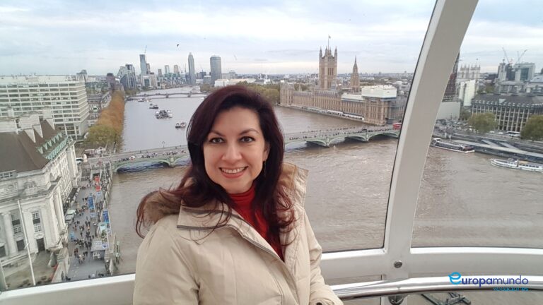 Río Tamesis , London Eye.