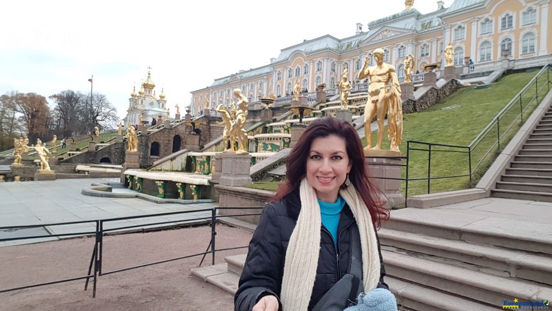 Palacio de Peterhof. , San Petersburgo.