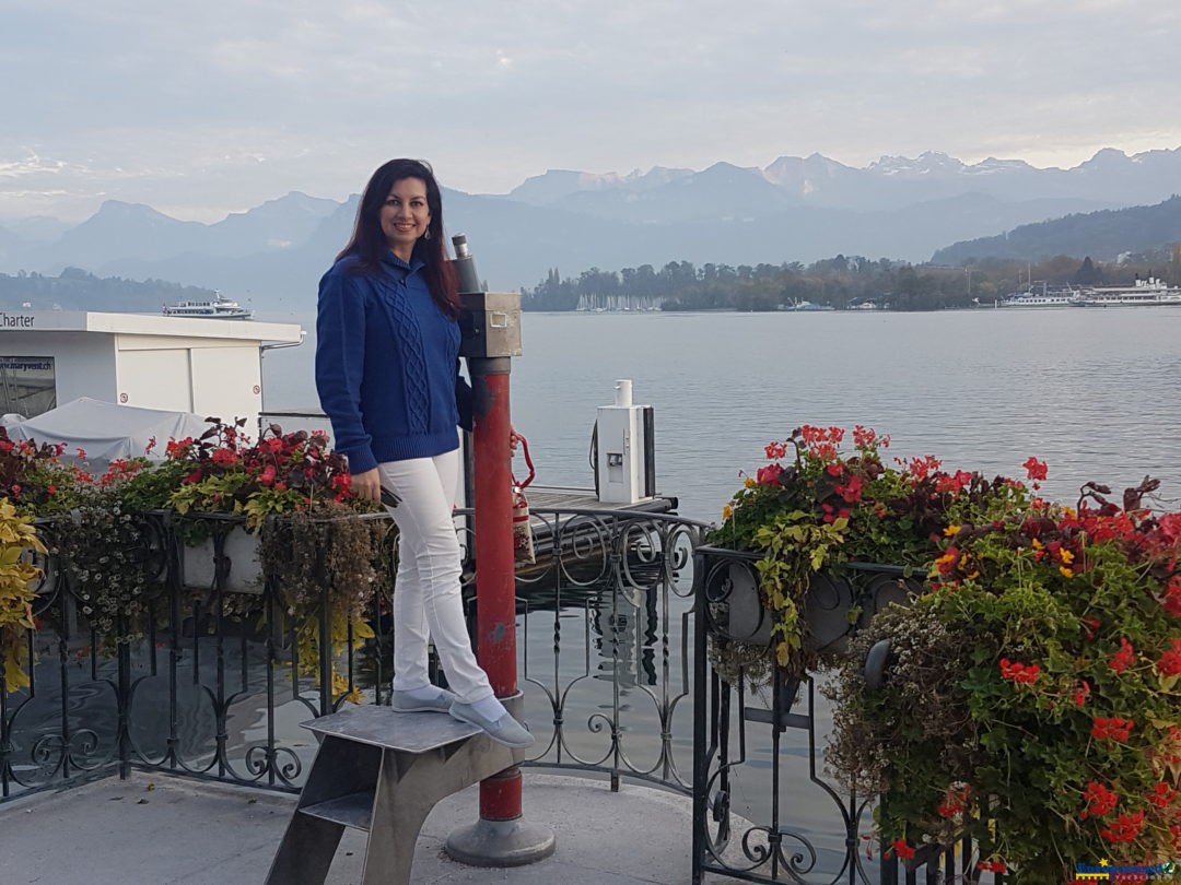 lago de Lucerna , Suiza.