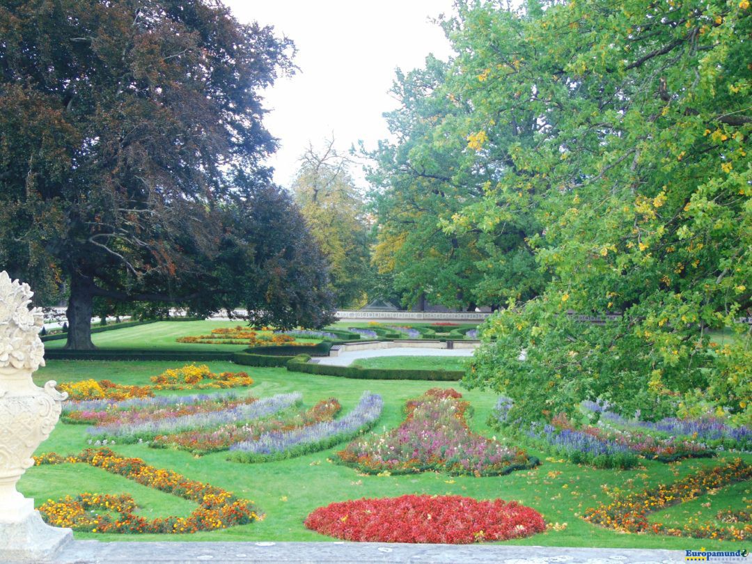 Jardines del Palacio de Cesky Krumlov