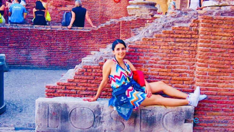 Un descanso en el Coliseo Romano