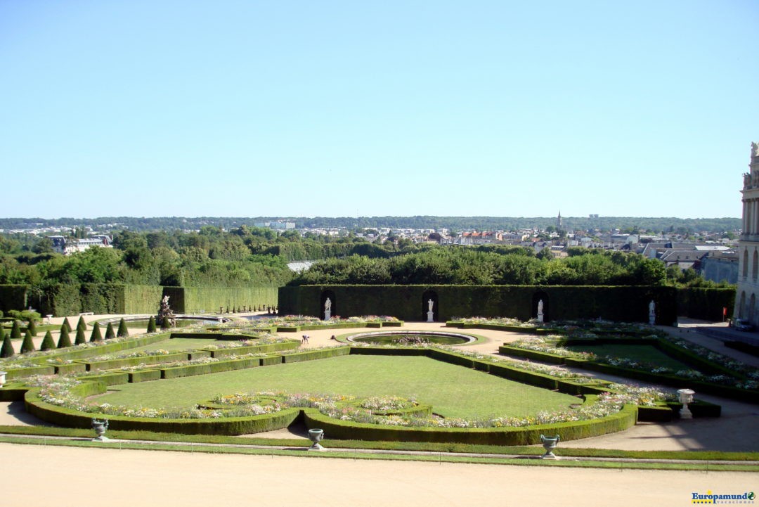 Los bellos jardines de Versalles