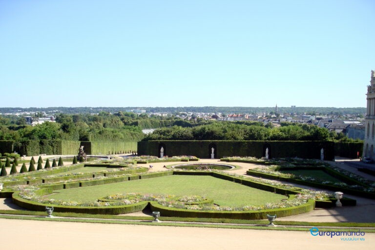 Los bellos jardines de Versalles