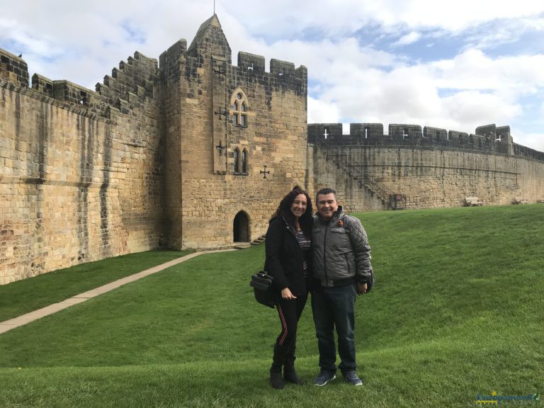 En el Castillo de Alnwick