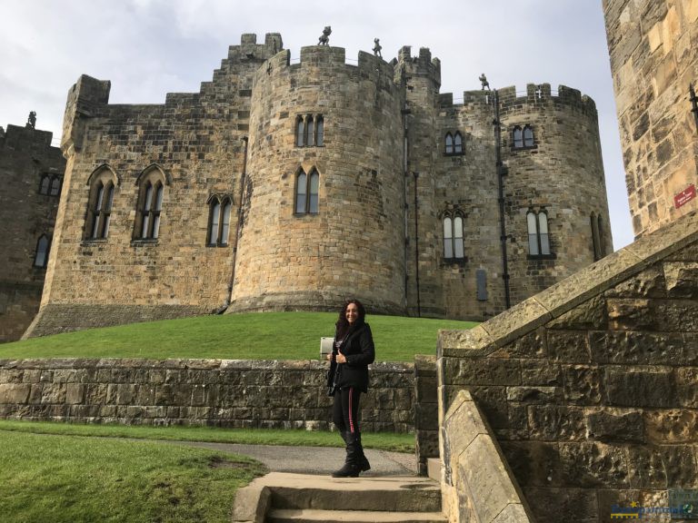 En el Castillo de Alnwick