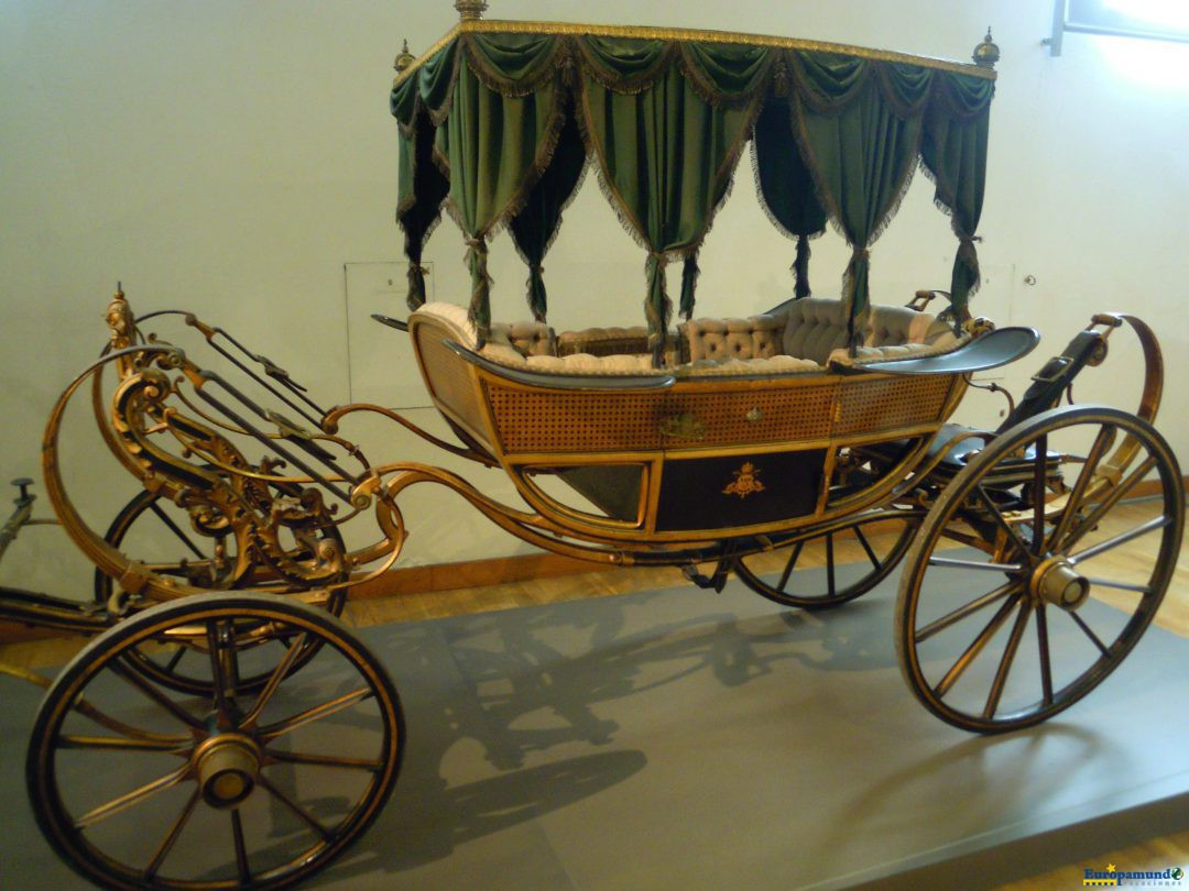 Museo de las carrozas en el Palacio de Schonbrunn.