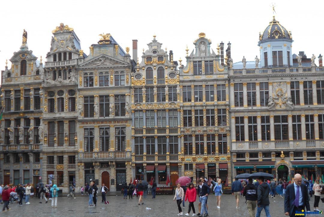 Plaza principal de la ciudad de Bruselas.
