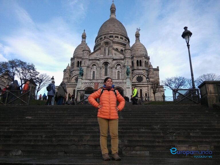 La mejor vista de Paris desde Basílica del Sacré Cœur
