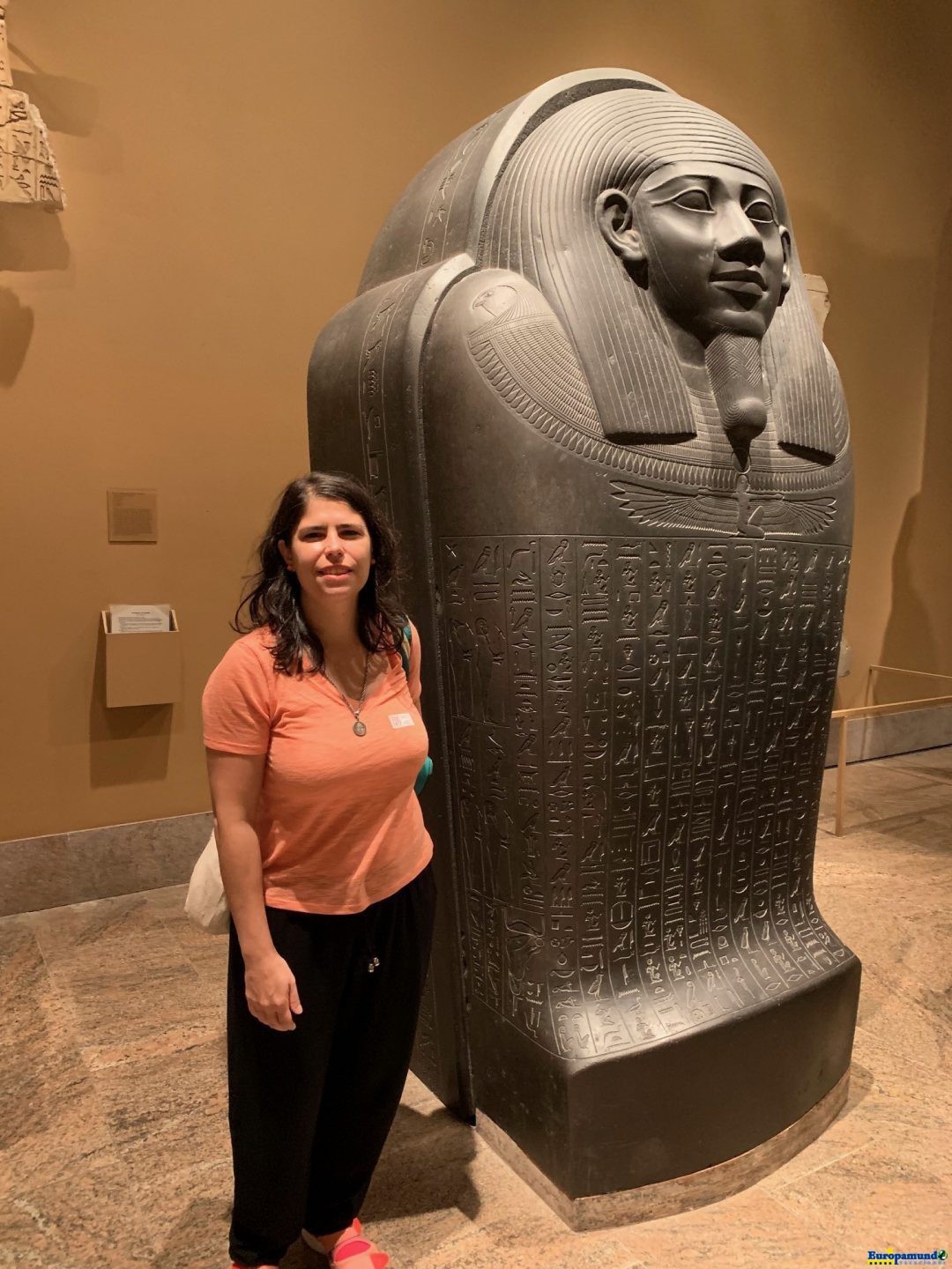 En el Museo Britanido – Egipto presente