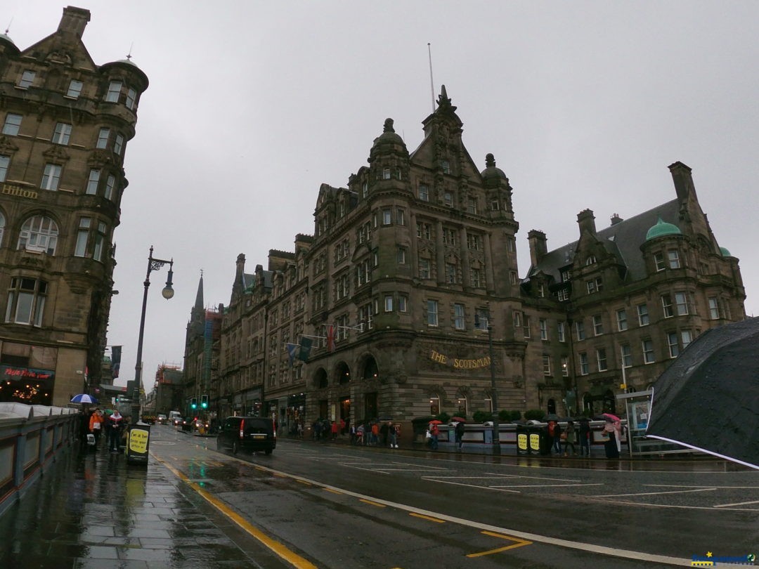 Edinburgh  un día lluvioso