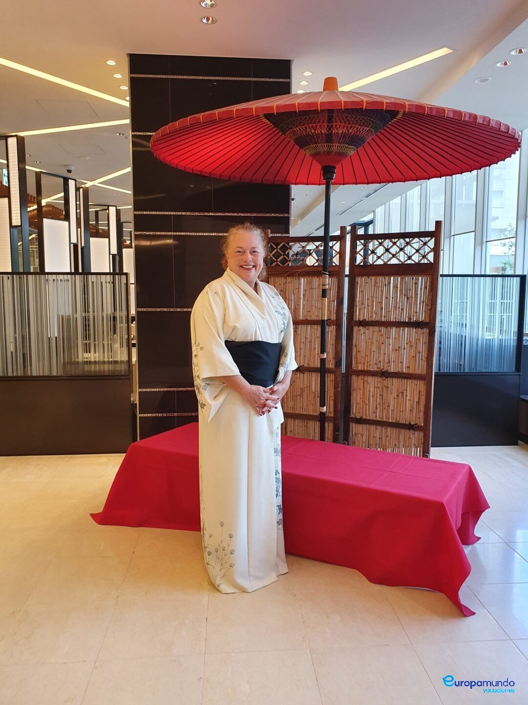 Yo vestida de Japonesa