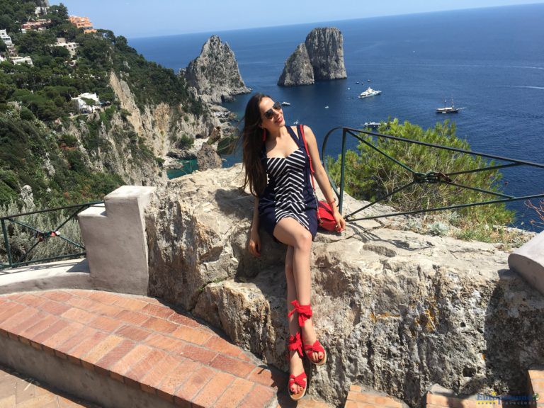 Disfrutando de Capri