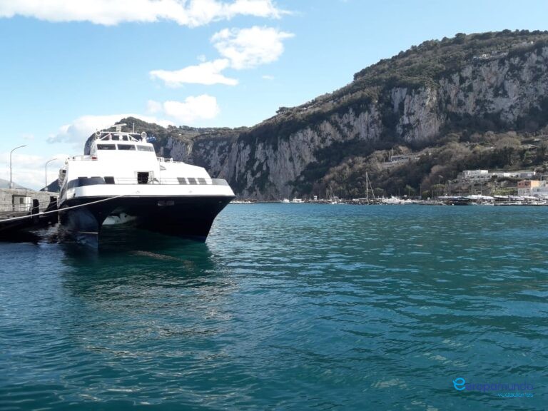 Desembarque en Capri