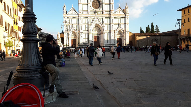 Sacando fotos al pasar