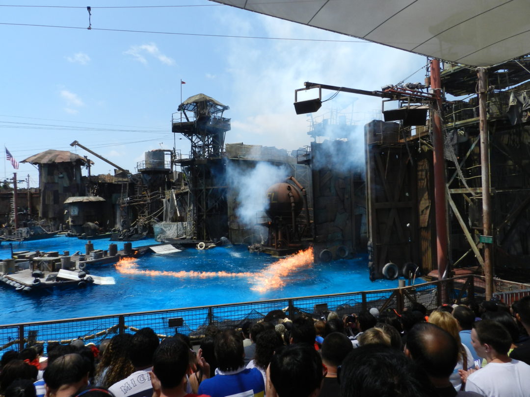 WaterWorld Show – Universal Studios Hollywood – Califónia