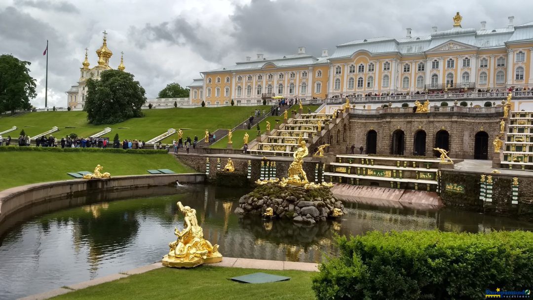 A Grande Cascata de Peterhof