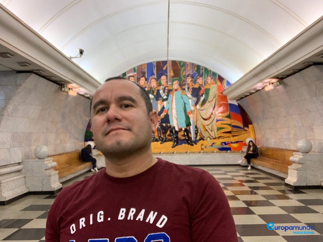 Estación de Metro Victory Park – Moscú