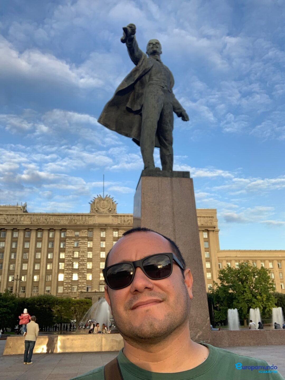 Estatua de Lenin Vladimir Iiich – San Petersburgo
