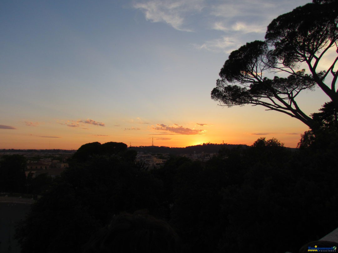 Atardecer en Roma