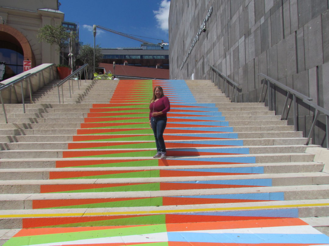 Las Escaleras cromáticas de Carlos Cruz-Diez