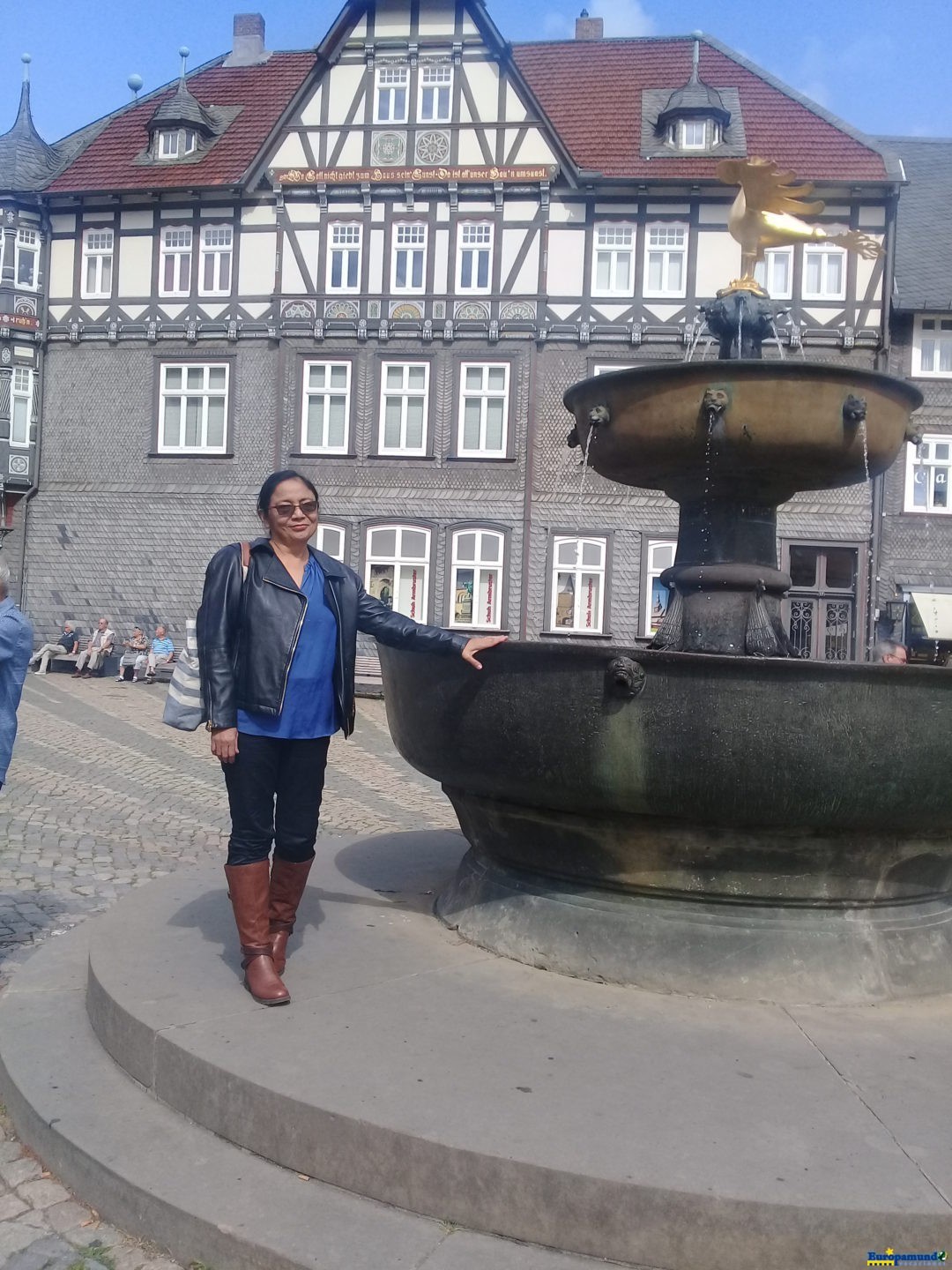 Goslar en la plaza
