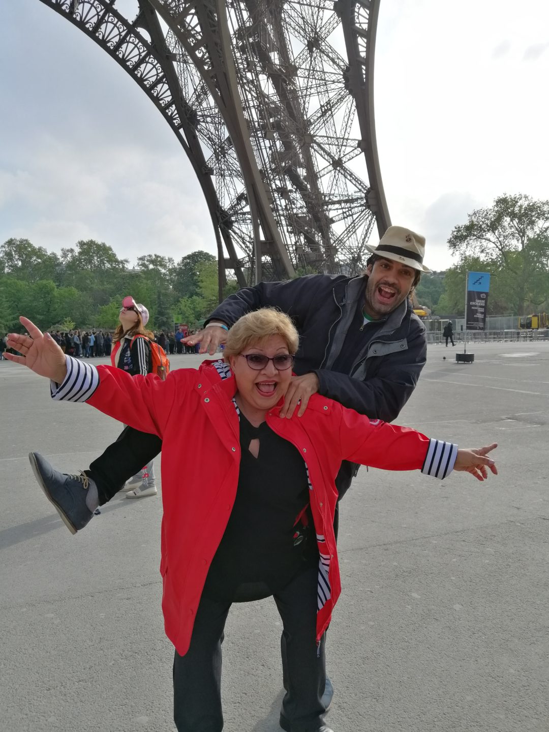 Otro ángulo de la Torre Eiffel