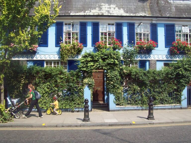 Casa en verano en Notting Hill