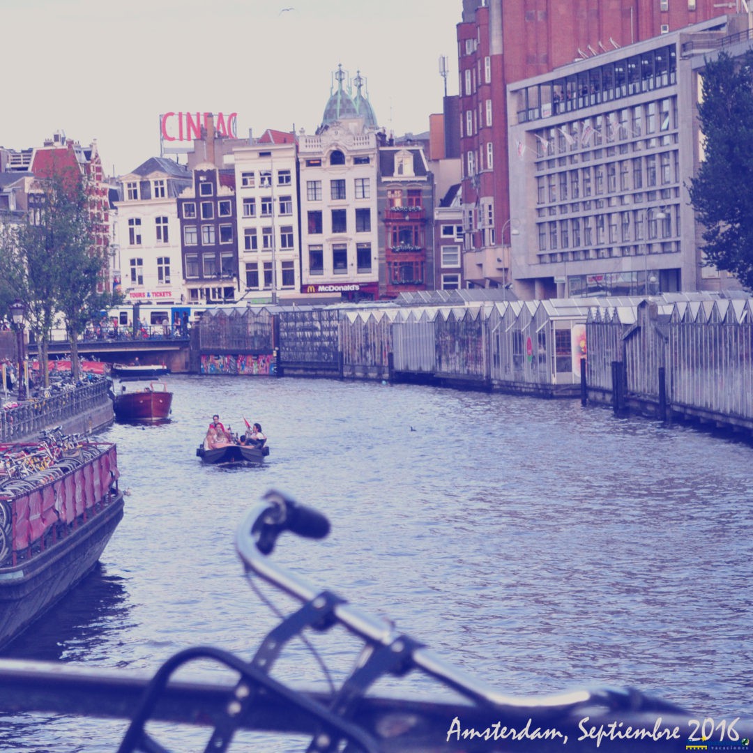 Amsterdam, canales y bicicletas