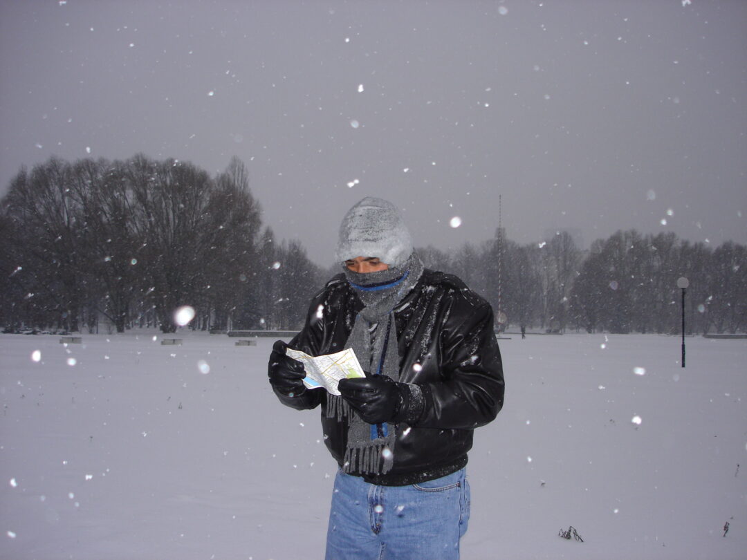 Perdido entre tanta nieve…