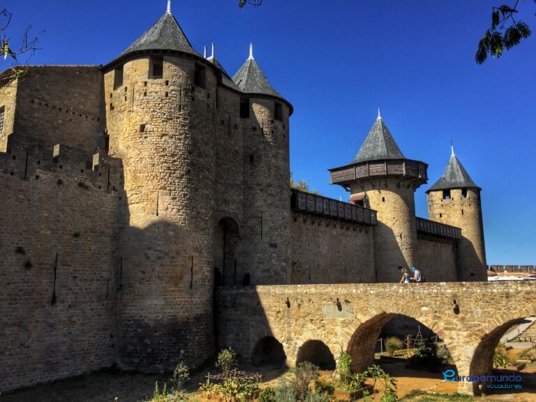 Castillo de Carcasonne, Francia