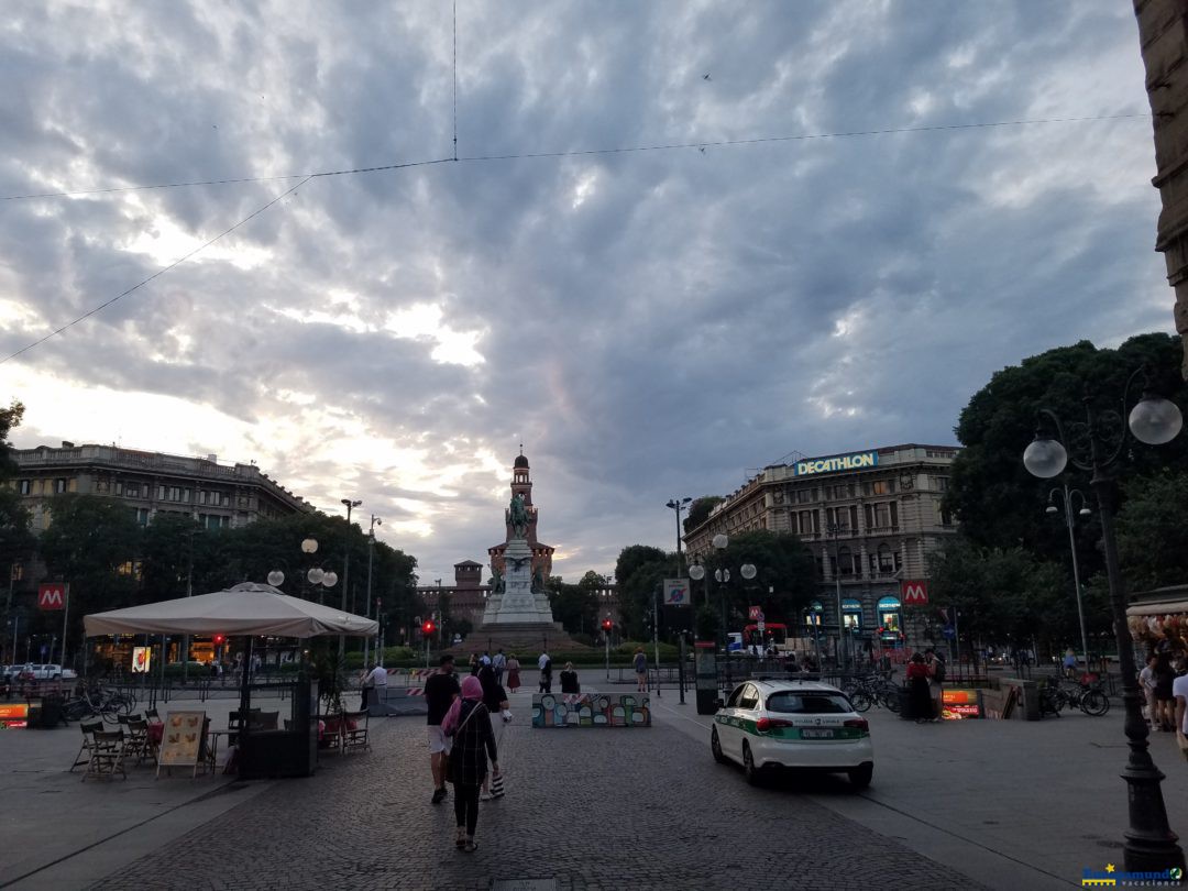 Vista de calle Peatonal