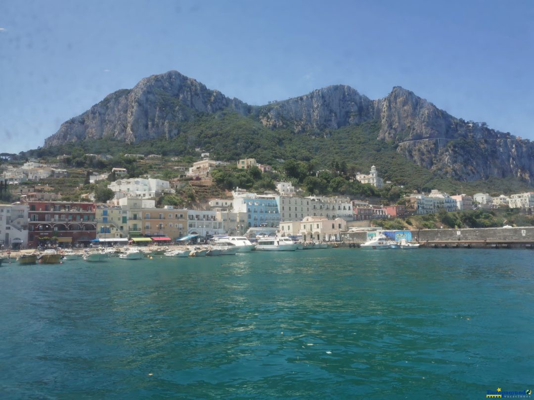 Vista de la isla