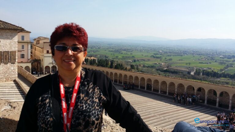 Encantadora vista desde Asis.