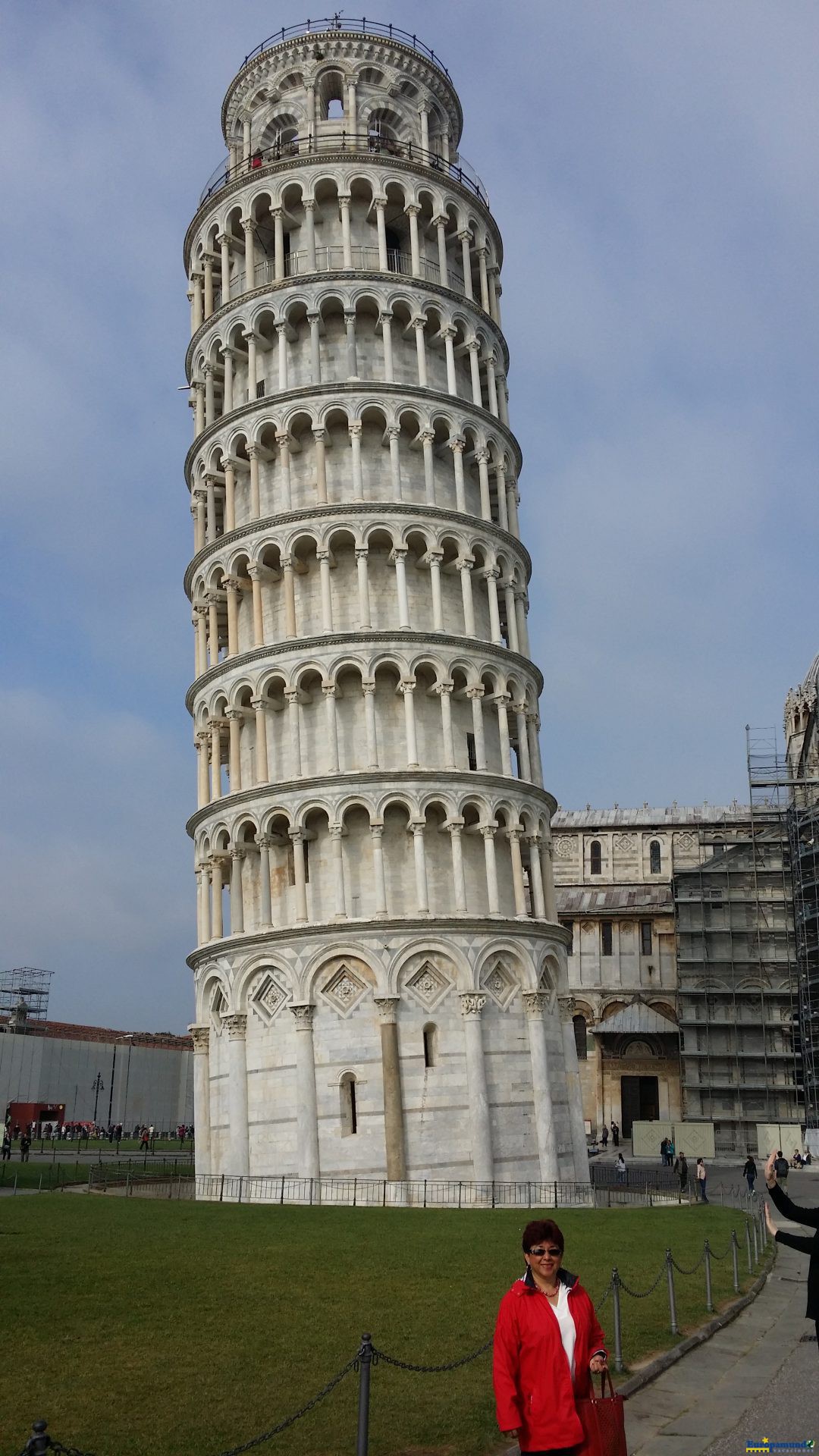 La torre inclinada.