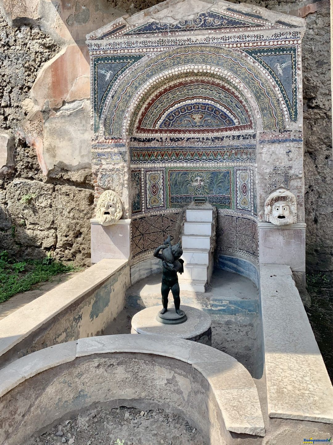 Mosaicos en pompeya