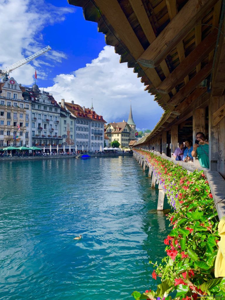 Puente medieval en Lucerna