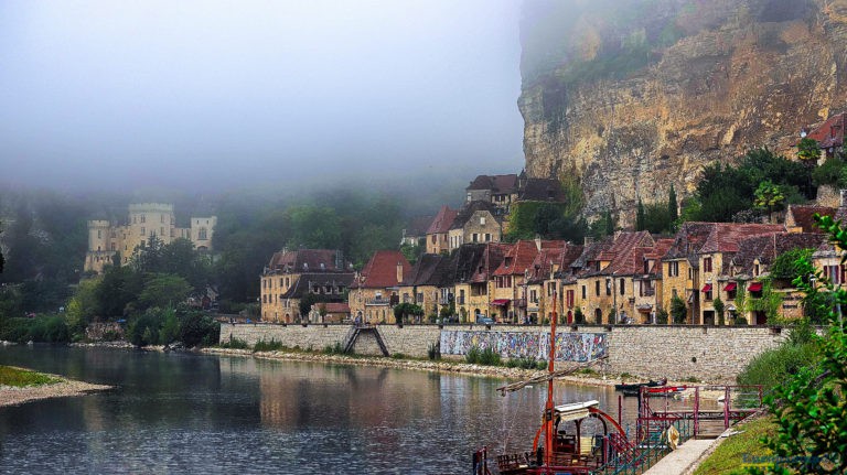 La Roque Gageac, Francia.