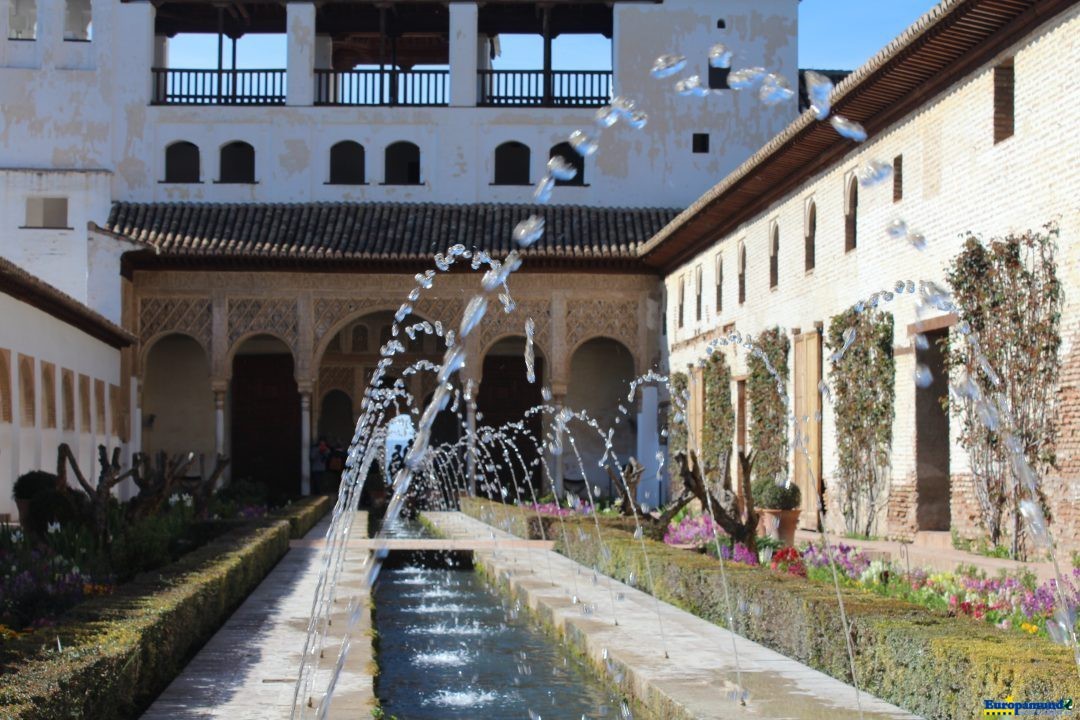 Jardines en La Alhambra
