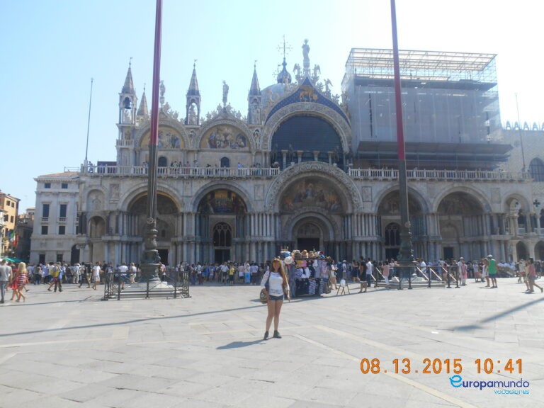 Plaza de San Marcos, Venecia, Italia.