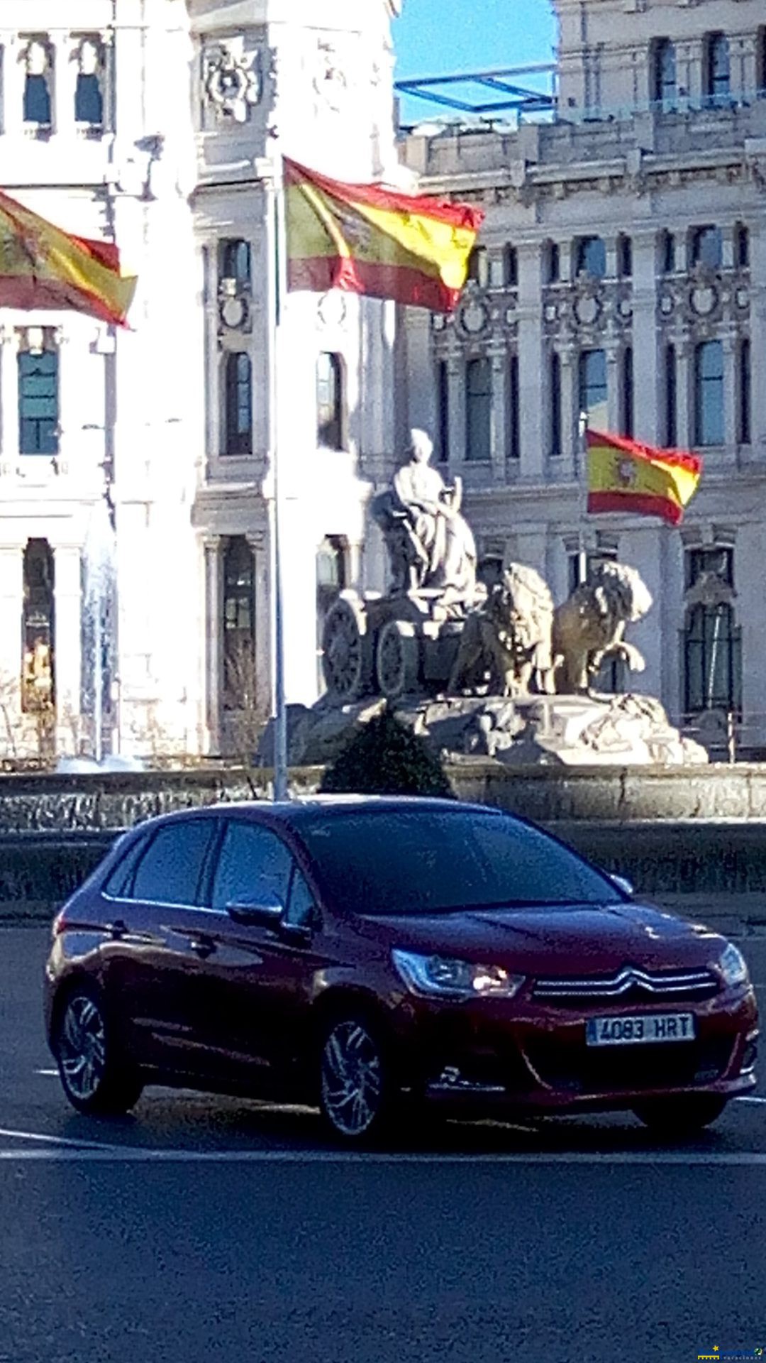 Visitando Madrid – La Plaza de Cibeles