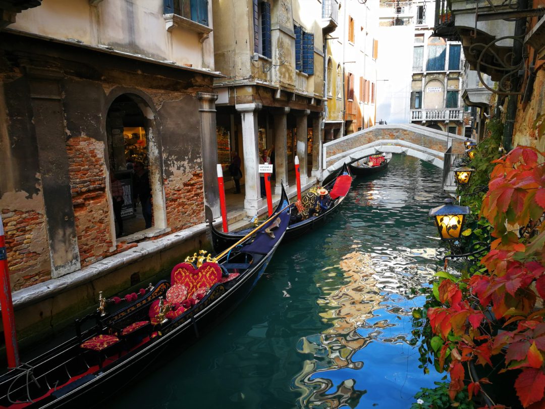 Góndolas de Venecia