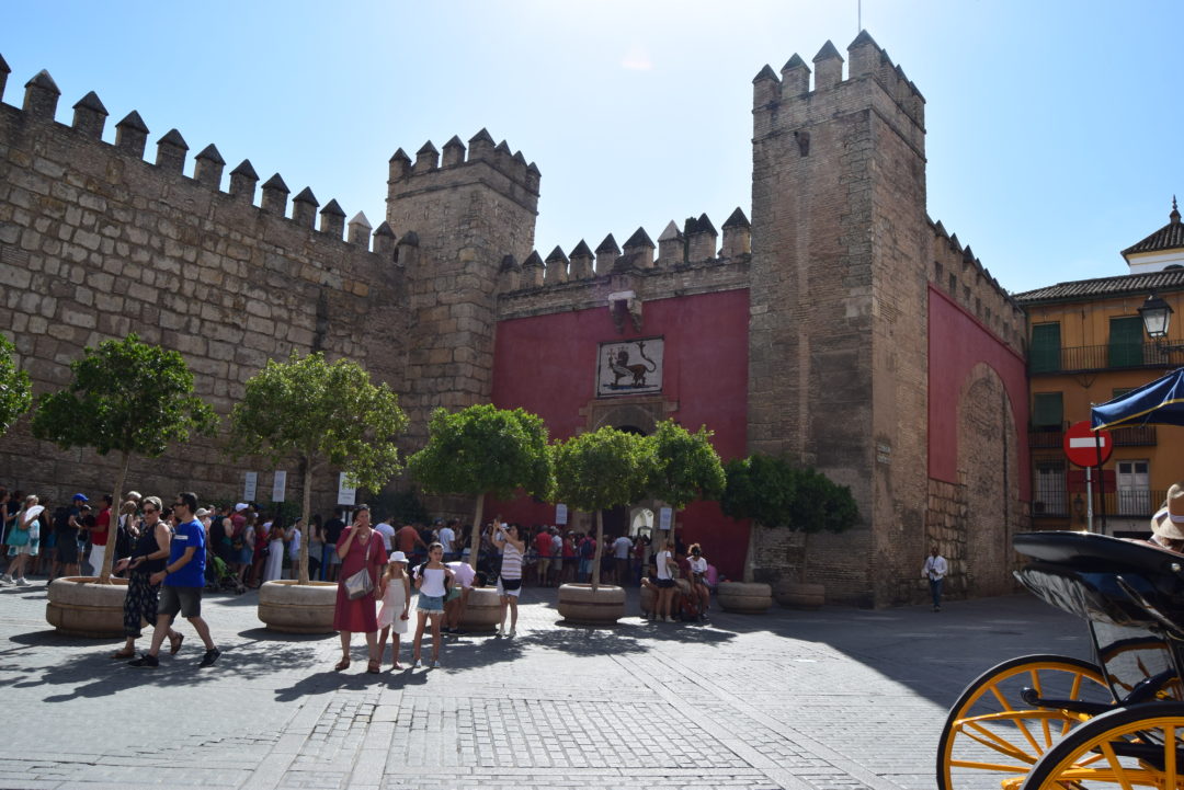 El alcázar de Sevilla