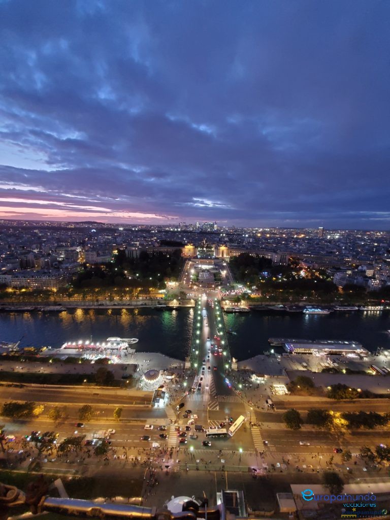 Vista desde la torre ifel