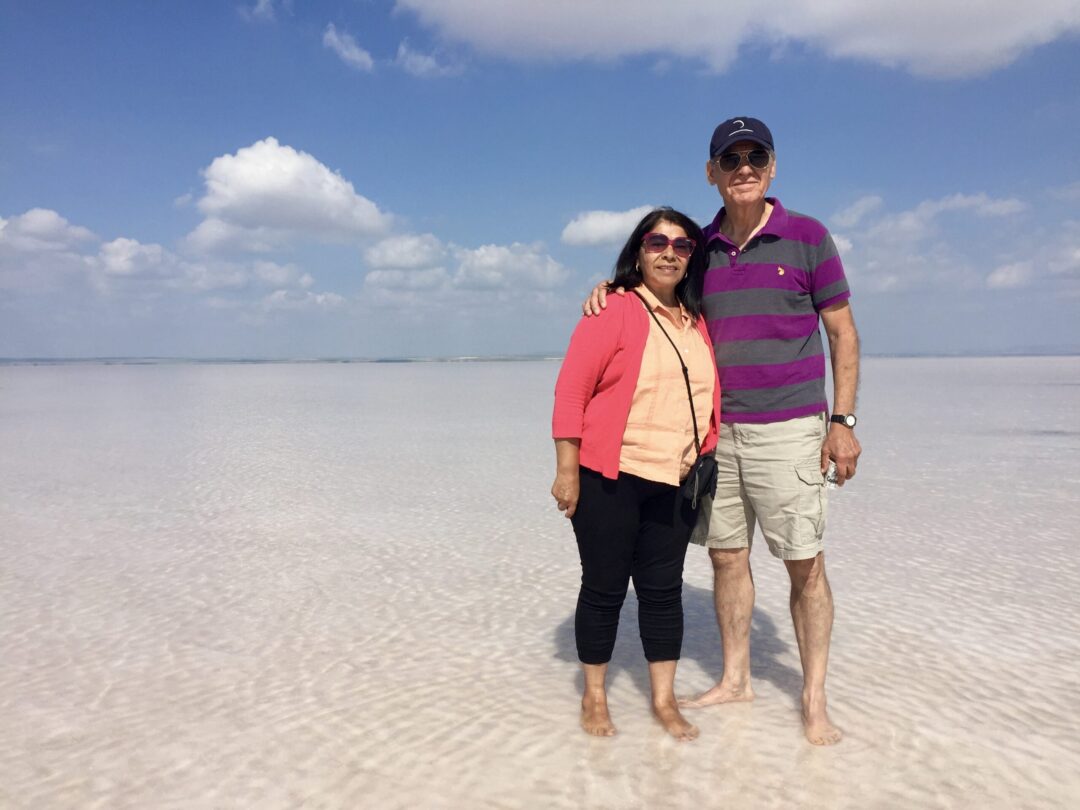 Lago Tuz Golu en Turquía