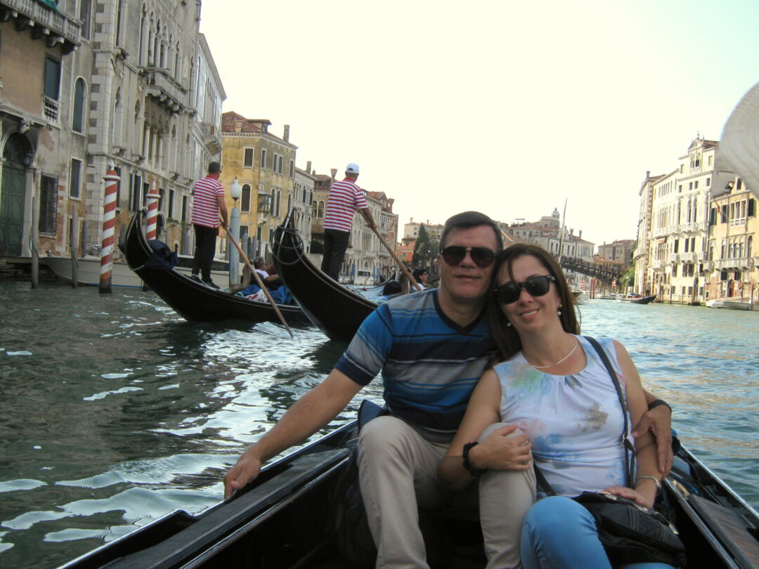 Como un sueño navegando en las aguas de la ciudad del romance