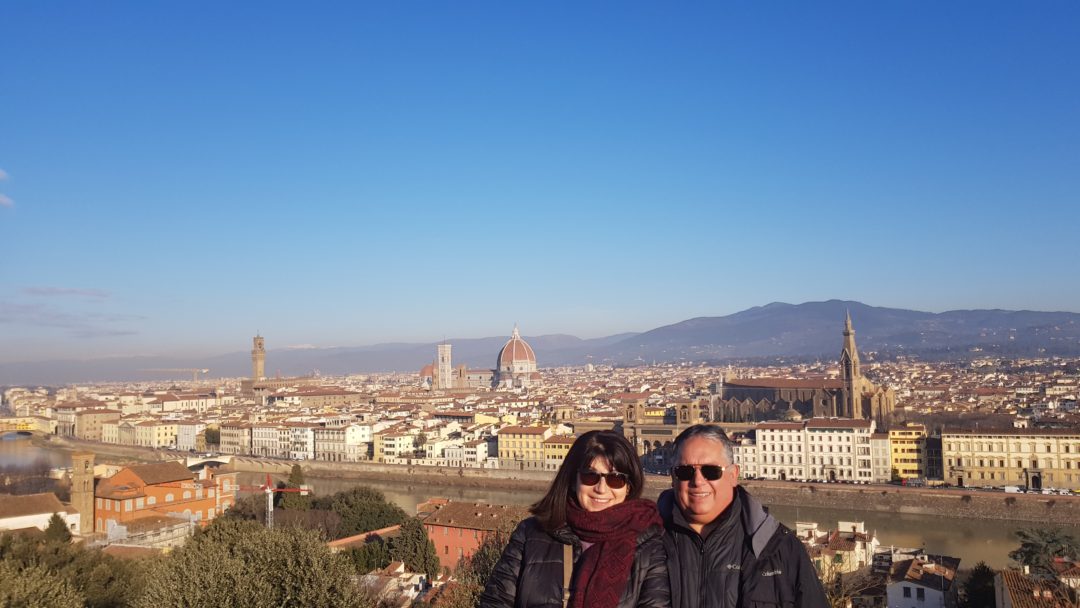 Vista panorámica de Florencia